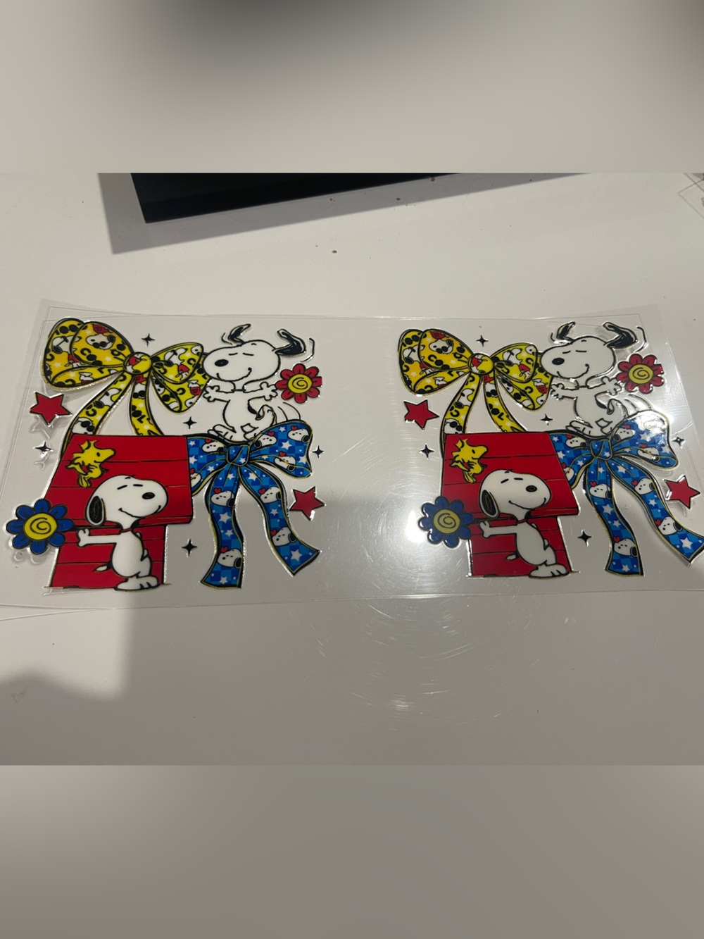 DECALS FOR CUPS Snoopy NEW